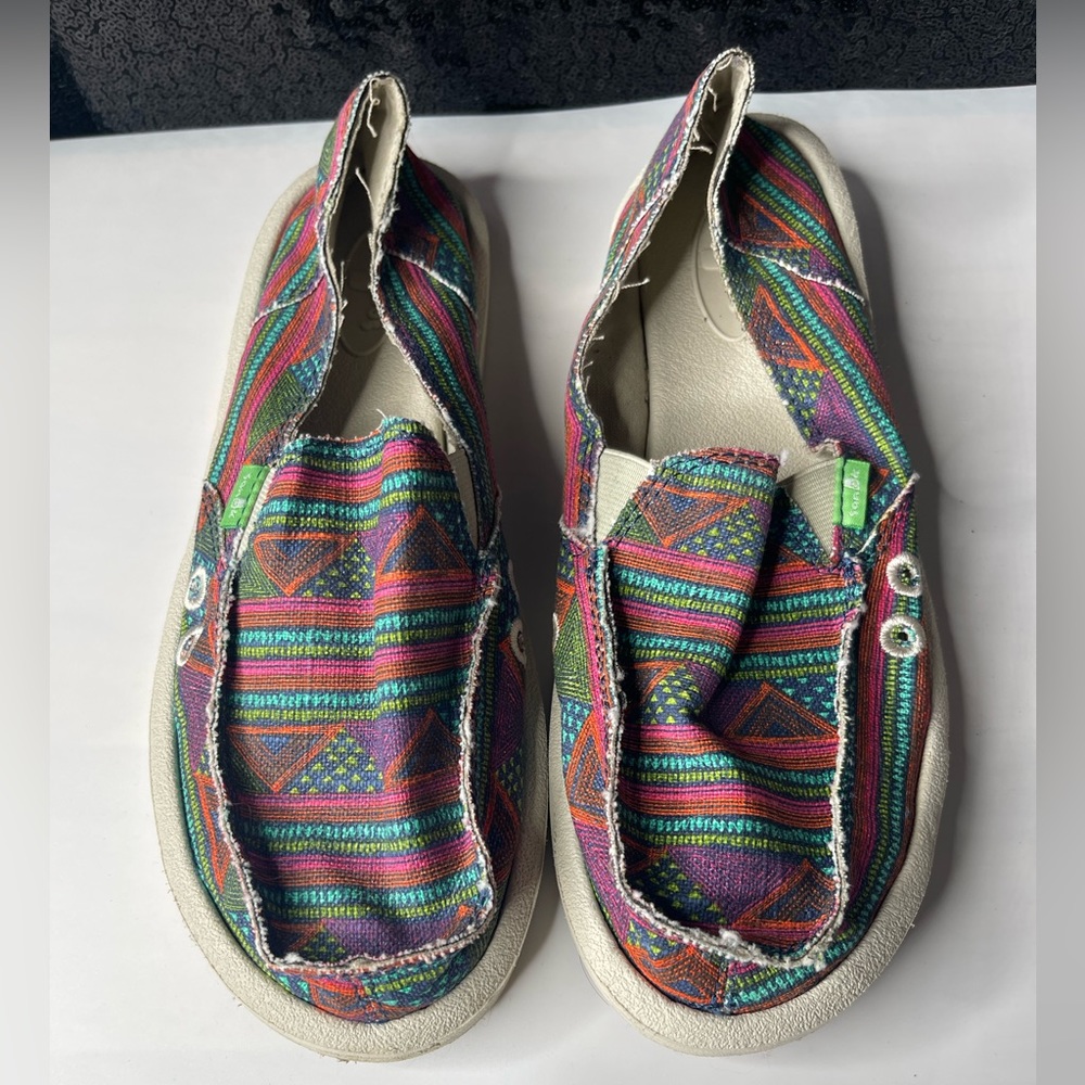 Sanuk Womens Multi Color